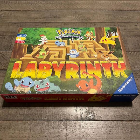 Ravensburger Pokémon Labyrinth Family Board Game for Kids & Adults Ages 7 & Up - Picture 1 of 3